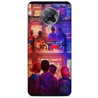 Retro (33) Desen Hybrid Kılıf Renkli Xiaomi Poco F2 Pro Kılıf
