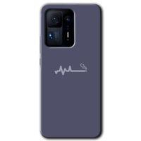 MRCİLETİSİM Xiaomi Mi Mix 4 Kılıf HD Desen Baskılı Arka Kapak+Temperli Cam - Sigara Zararlıdır