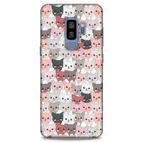 Lopard Samsung Galaxy S9 Plus Uyumlu Kılıf Kediler (31) TPU Kılıf Minikler