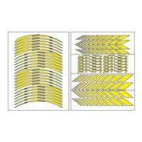 YAMAHA Yamaha Florasan Kırmızı Mt-07 Uyumlu Racıng 1 Set Jant Şeridi