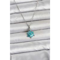 316L Çelik Zincir Gümüş Renk Kaplumbağa Model Kadın Kolye