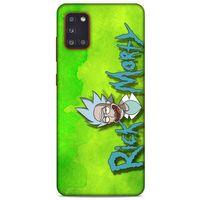 Samsung Galaxy A31 Uyumlu Kılıf Rick And Morty (12) Koruyucu Silikon Space Cruiser / Car