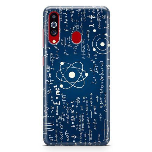 Samsung Galaxy A20s Kılıf Yazı Tahtası Arka Kapak Koruma Desenli Full Koruyucu