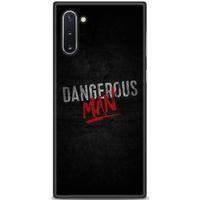 Samsung Galaxy Note 10 Kılıf HD Baskılı Kılıf - Dangerous Man + Tam Ekran Koruyucu