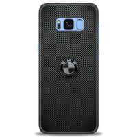 Samsung Galaxy S8 Kılıf HD Baskılı Kılıf - Bmw Siyah + Tam Ekran Koruyucu