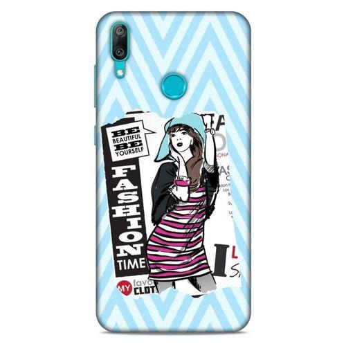 Sokak Modası 03 Huawei Y7 2019 Kılıf Desenli Silikon