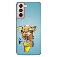 Lopard Samsung Galaxy S21 Uyumlu Kılıf Animax (11) Tam Koruma
