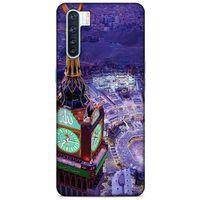 Oppo A91 Kılıf Dünya Mimarisi (12) Koruyucu Silikon Mekke Kabe