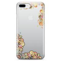 Apple iPhone 7 Plus Kılıf El İşi Süsler Arka Kapak Koruma Desenli Full Koruyucu