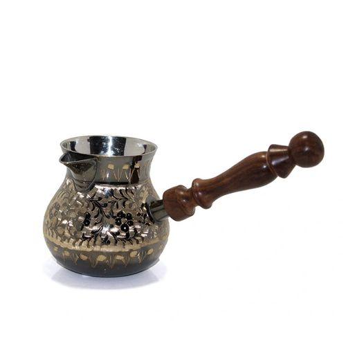 Pirinç Cezve 4'' İnç Model 3