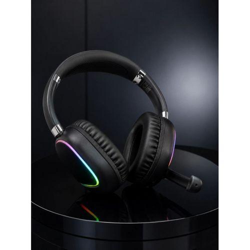 Mikrofonlu Bluetooth Kulak Üstü Kulaklık Rgb Aydınlatmalı Type-c Şarjlı