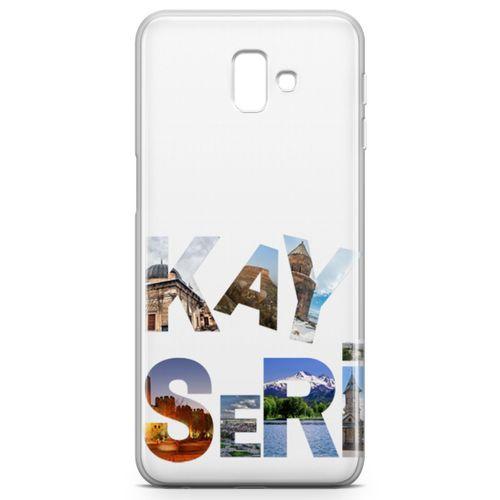 Samsung Galaxy J6 Plus Kılıf Kayseri Gezi Arka Kapak Koruma Desenli Full Koruyucu