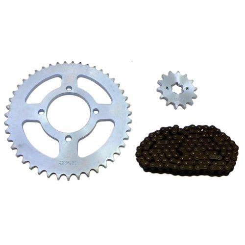 YAMAHA Ybr Uyumlu Ön-Arka Dişli Zincir Set 428H-118L 14-45T Takım