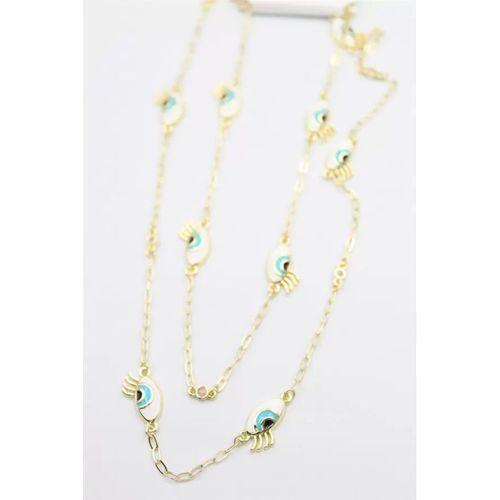 Göz Vip Kolye - Altın