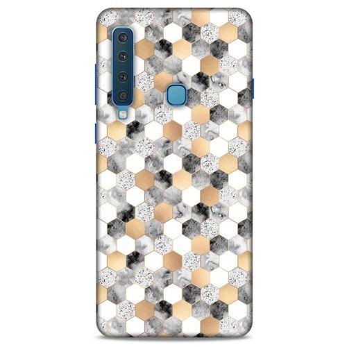 Mermer Desenli (50) Tema Shockproof Kılıf Koyu Gri Samsung Galaxy A9 2018 Kılıf