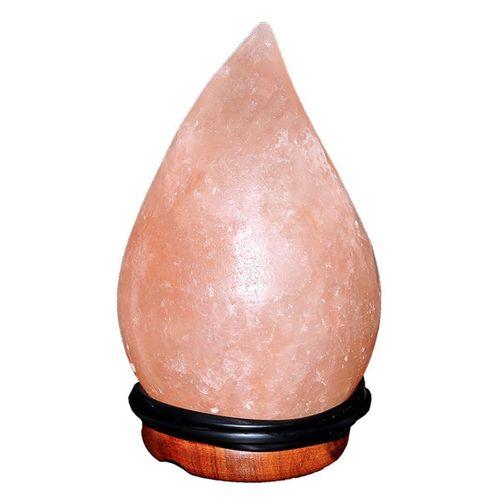 LokmanAVM Damla Şekilli Doğal Himalaya Kaya Tuzu Lambası Kablolu Ampullü Pembe 2-3 Kg