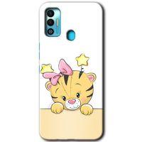 Tecno Spark 7T Kılıf HD Desen Baskılı Arka Kapak - Sevimli Kedi