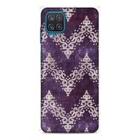 Samsung Galaxy A12 Uyumlu Kılıf Romans (49) Ultra Silikon Kılıf Mor