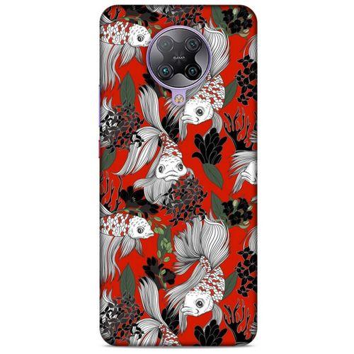 Animax Balıklar ve Çiçekler Xiaomi Poco F2 Pro Kılıf Desenli Silikon