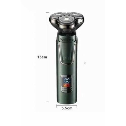Dijital Göstergeli 3 Başlıklı Tıraş Makinesi Islak Kuru Lazer Öncesi Günlük