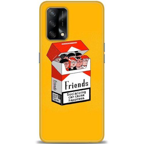 Oppo A74 Kılıf HD Baskılı Kılıf - Friends + Tam Ekran Koruyucu
