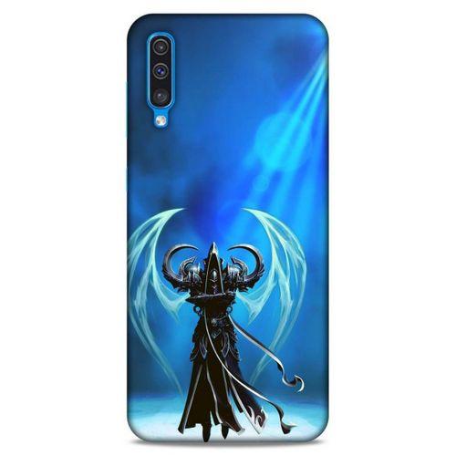 Lopard Samsung Galaxy A50 Uyumlu Kılıf GameX (47) Crystal Flex Kılıf Mavi