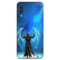 Lopard Samsung Galaxy A50 Uyumlu Kılıf GameX (47) Crystal Flex Kılıf Mavi