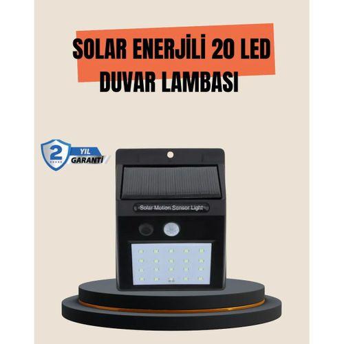 4 Modlu Solar Led Bahçe Ve Garaj Lambası