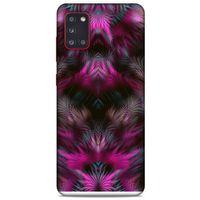 Samsung Galaxy A31 Kılıf Desenli Özel Seri Tüyler (40) Fit Silikon Kılıf