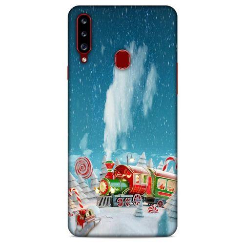 Samsung Galaxy A20s Kılıf Snowix (11) Tam Koruma Yeşil Kırmızı