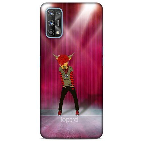 Oppo Realme 7 Pro Kılıf FunnyMaX (27) Tasarımlı Kılıf Fuşya