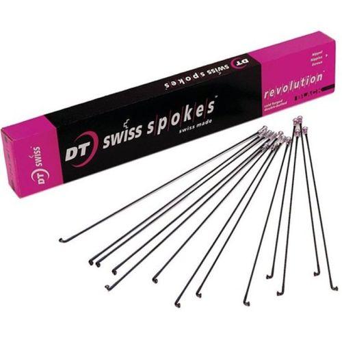 Jant teli 262 mm x 2Mm Siyah 36 adet DT Swiss Revolution