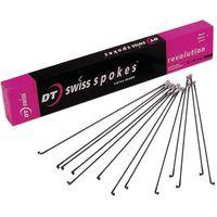 Jant teli 262 mm x 2Mm Siyah 36 adet DT Swiss Revolution