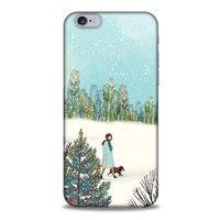 Apple Iphone 6 Kılıf Snowix (44) Tough Armor Kılıf Beyaz Açık Mavi