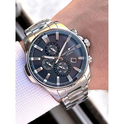 Lee Cooper İtalyan Tasarım Bileklik Hediyeli 2 Yıl Garantili 5 Atm Erkek Kol Saati ELC.08327.350