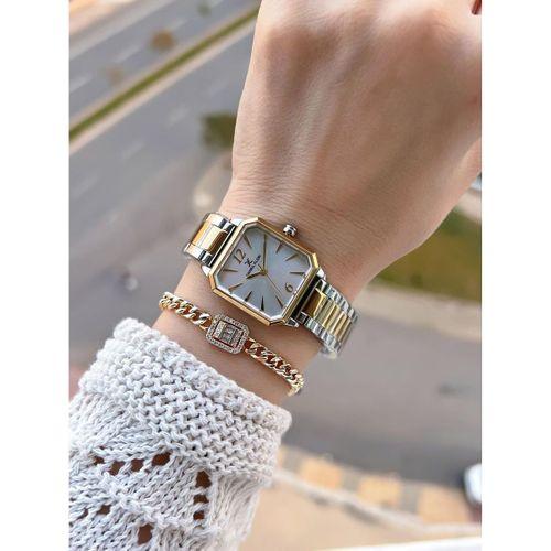 Daniel Klein Çelik Kordonlu 2 Yıl Garantili 3 Atm Suya Dayanıklı Kadın Kol Saati+Bileklik BD.14090.5