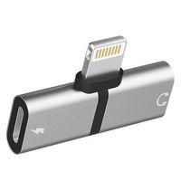 Powermaster PM-18316 iPhone Lightning Şarj Kulaklık Çevirici Adaptör Jack