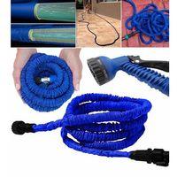 30 Metre Uzayan Bahçe Sulama Araç Yıkama Hortumu 7 Kademeli Başlık