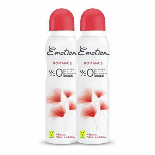 Emotion Romance Kadın Sprey Deodorant 2 x 150 ML
