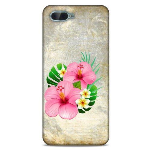 Lopard Oppo Rx17 Neo Uyumlu Kılıf Bahar (17) Tasarım Kılıf Pembe Yeşil