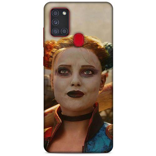 Samsung Galaxy A21s Uyumlu Kılıf Harley Quinn (5) Koruma Kabı Bej
