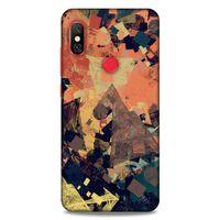 Lopard Xiaomi Mi A2 Lite Uyumlu Kılıf Soyut Sanat (35) Baskılı Fit Design Kılıf