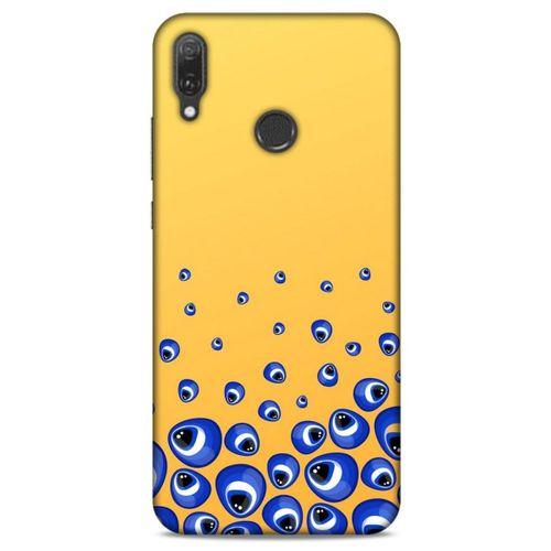 Nazarium (18) Desenli Silikon Kapak Huawei Y9 2019 Kılıf