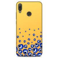 Nazarium (18) Desenli Silikon Kapak Huawei Y9 2019 Kılıf