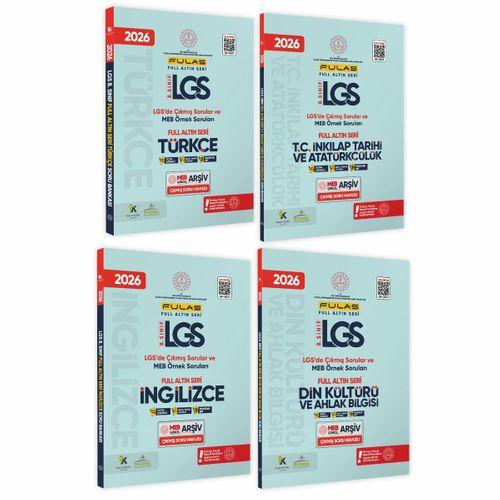 2026 8 Sınıf Full LGS Altın Seri(FULAS)LGS/MEB Örnek Çıkmış Modüler Soru Bankası Çözümlü SÖZEL SET