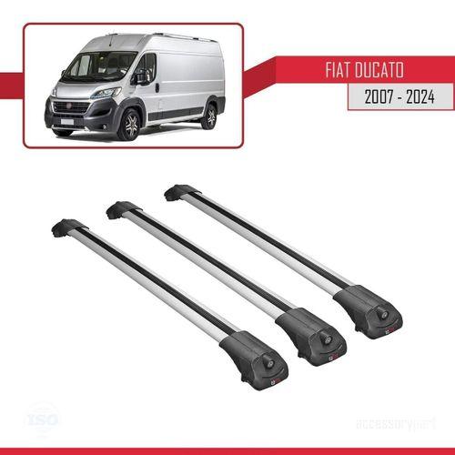 Fiat Ducato 2007 ve Sonrası ile uyumlu ACE-1 Ara Atkı Tavan Barı GRİ 3 ADET BAR