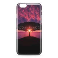 Apple iPhone 6 Plus - 6S Plus Kılıf Güneşin Batışı Arka Kapak Koruma Desenli Full Koruyucu