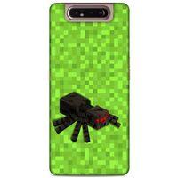 Lopard Samsung Galaxy A80 Uyumlu Kılıf PiXel (13) Silikon Kap MC Spider
