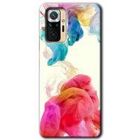MRCİLETİSİM Xiaomi Redmi Note 10 Pro Kılıf Kapak - Gökkuşağı Color +Hayalet Ekran Yandan Gözükmez
