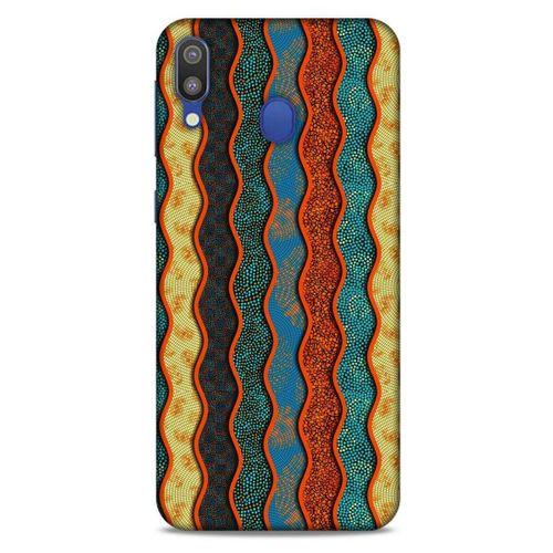 Samsung Galaxy M20 Kılıf Baskılı Özel Seri Taşlı (42) Rugged Armor Kılıf